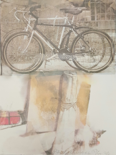 Robert Rauschenberg, ‘Untitled (Bicycle)’, 1996, Art in General Benefit Auction