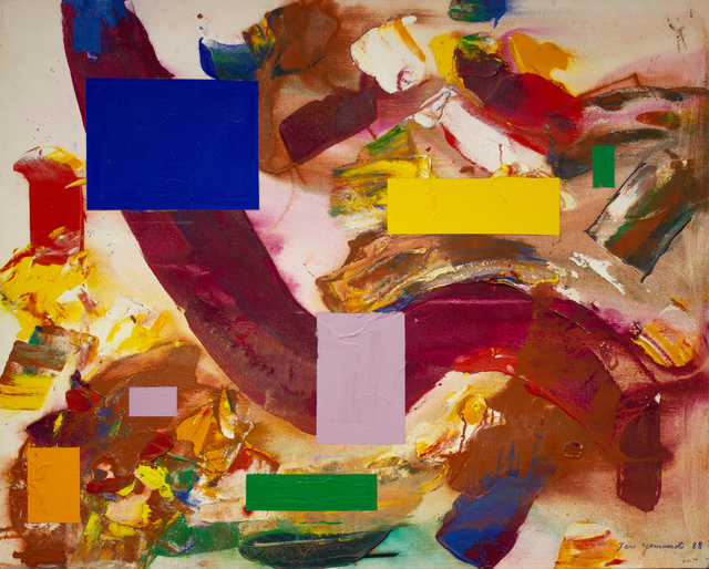 Taro Yamamoto, ‘Summer Fleet’, 1990, Painting, Oil on Canvas, Anita Shapolsky Gallery