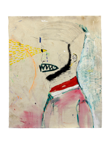 Richard Mason, ‘MR LOAN ’, 2019, Painting, Acrylic, pencil and crayon on canvas, 99 Loop Gallery