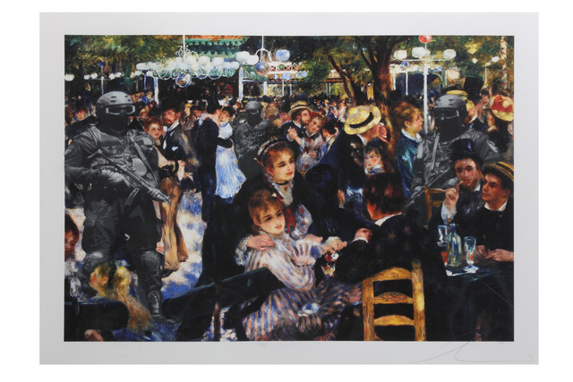 Luke Cornish (ELK), ‘GIGN at the Moulin de la Galette’, Chiswick Auctions