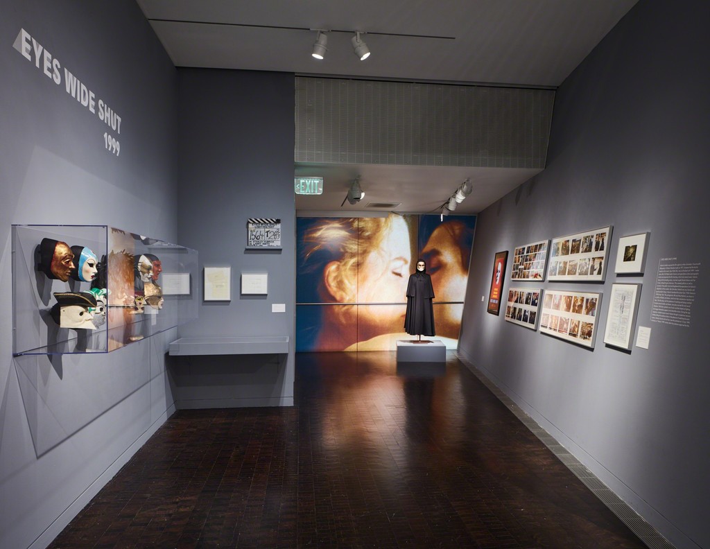 Installation photo of Stanley Kubrick: The Exhibition by JKA Photography. Stanley Kubrick: The Exhibition is organized by the Deutsches Filmmuseum, Frankfurt am Main, Christiane Kubrick, Jan Harlan, and The Stanley Kubrick Archive at University of the Arts London, with the support of Warner Bros. Entertainment Inc., Sony Columbia Pictures Industries Inc., Metro Goldwyn Mayer Studios Inc., Universal Studios Inc., and SK Film Archives LLC. On view June 30–October 30, 2016 at The Contemporary Jewis Installation photo of Stanley Kubrick: The Exhibition by JKA Photography. Stanley Kubrick: The Exhibition is organized by the Deutsches Filmmuseum, Frankfurt am Main, Christiane Kubrick, Jan Harlan, and The Stanley Kubrick Archive at University of the Arts London, with the support of Warner Bros. Entertainment Inc., Sony Columbia Pictures Industries Inc., Metro Goldwyn Mayer Studios Inc., Universal Studios Inc., and SK Film Archives LLC. On view June 30–October 30, 2016 at The Contemporary Jewis