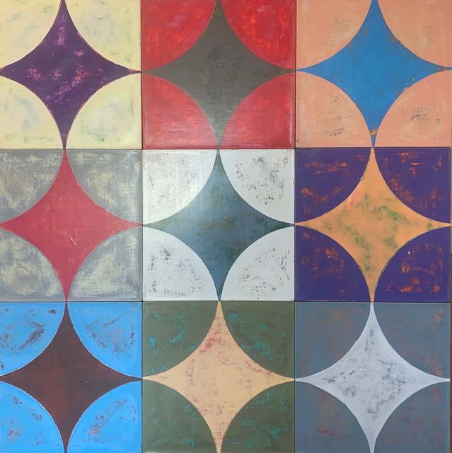 Bradley Narduzzi, ‘“Absence of Circle and Square"’, 2019, Mixed Media, Acrylic on Canvas, Julie Zener Gallery