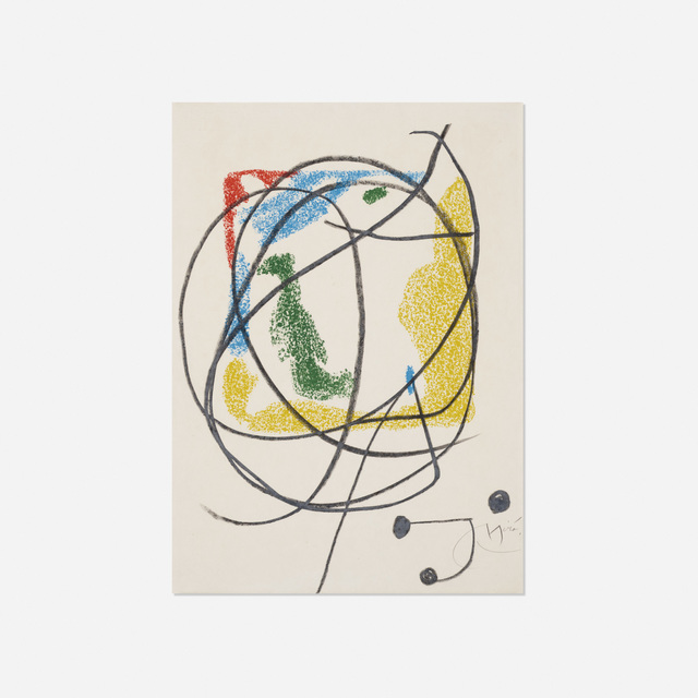Joan Miró, ‘Les Essencies de la Terra (one plate)’, 1968, Rago/Wright