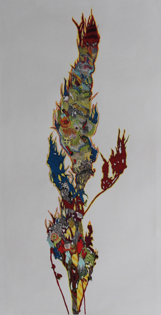 George Mead Moore, ‘De la Serie Cannabis, Torre a Color II’, 2011, Galería Quetzalli