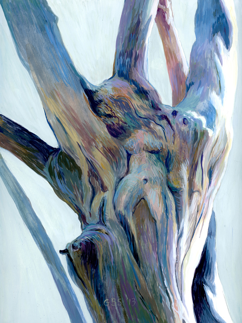 Gillian Bradshaw-Smith, ‘Finding Daphne #26 (Spread)’, 2013, Painting, Gouache on paper, Ro2 Art