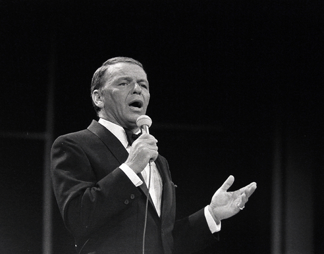 Murray Garrett | Sinatra performing at his Budweiser special at N.B.C ...