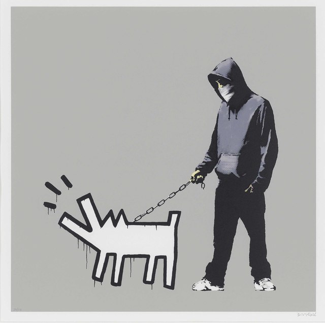Banksy, ‘Banksy - Choose Your Weapon (Que Jumper Grey) - Signed’, 2010, Harper Deyong