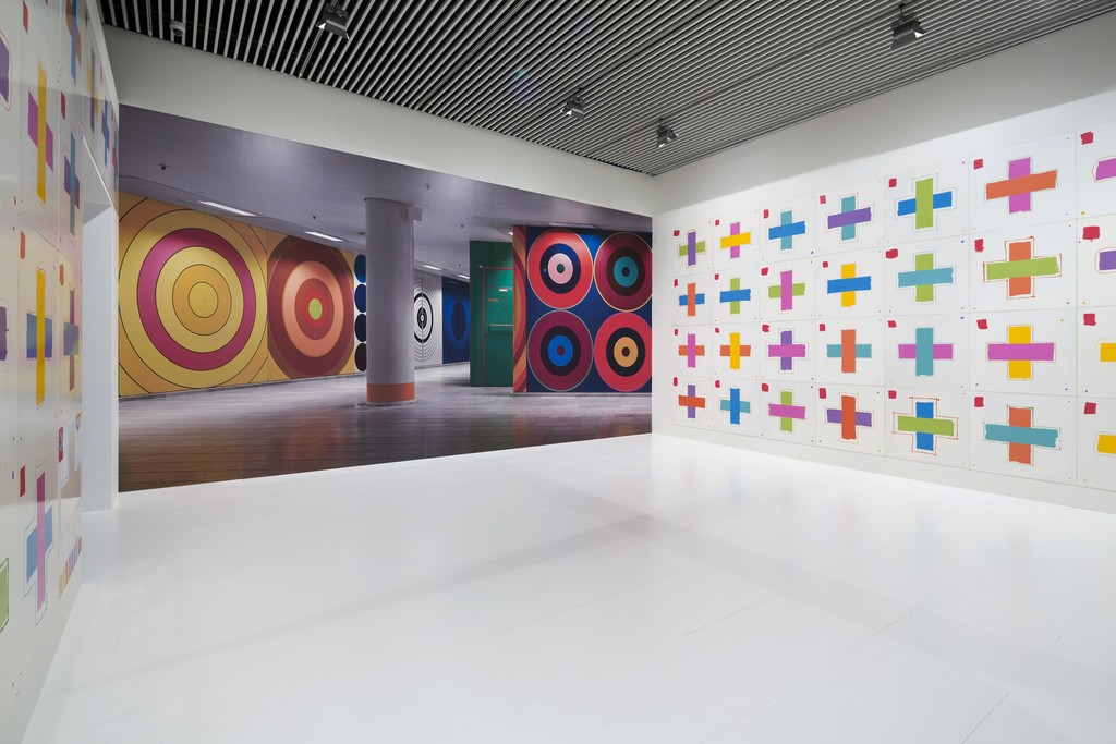 Installation view of "Form, Colour, Plane" at Aros Aarhus Kunstmuseum, Aarhus (2015) Installation view of "Form, Colour, Plane" at Aros Aarhus Kunstmuseum, Aarhus (2015)