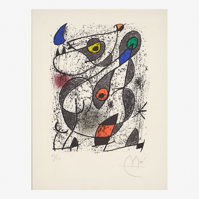Joan Miró, ‘Miro à l’encre’, 1972, Rago/Wright
