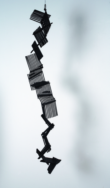 Gego, ‘Boceto para escultura en el edificio del Banco Industrial de Venezuela’, 1961, Sculpture, Iron with black paint, El Museo del Barrio