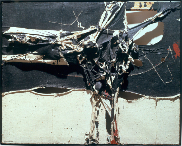 Manolo Millares, ‘Cuadro 173 (Picture 173)’, 1962, Painting, Mixed media on hessian, Museo Reina Sofía
