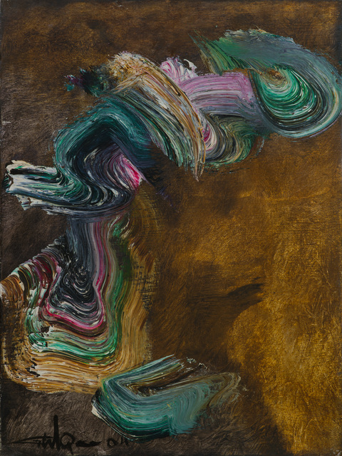 Ismail Gulgee, ‘color composition ’, 2004, Painting, Oil on canvas, Eye For Art Houston