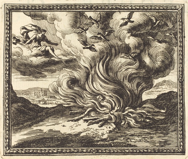 Jean Lepautre Funeral Pyre Of Memnon Published 1676 Artsy