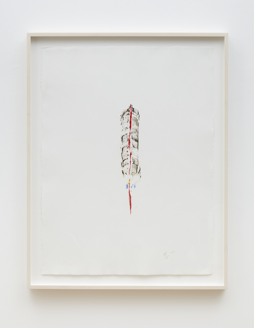 , 'Everything We've Ever Been, Everything We Are Right Now - Untitled (Feather 2),' 2019, Peter Blum Gallery