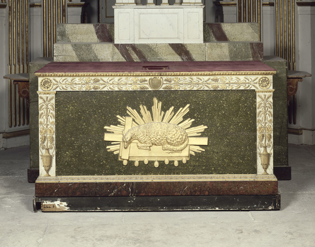 ‘Autel ayant servi à Pie VII (Altar used for Pius VII)’, 1810 , Château de Fontainebleau