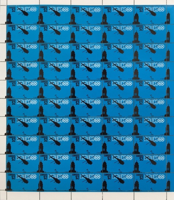 Humberto Márquez, ‘Helicoptero’, 1968, Print, Lithograph on sticker paper, Henrique Faria Fine Art