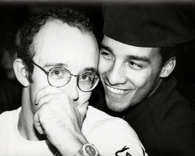 Andy Warhol, ‘Keith Haring & Juan Rivera (smiling)’, 1986, The Future Perfect