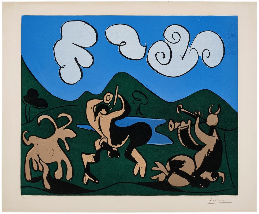 Pablo Picasso - Faunes et chèvre