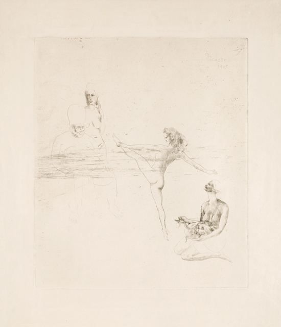 Pablo Picasso, ‘Salome from "La Suite des Saltimbanques"’, 1905, Odon Wagner Gallery