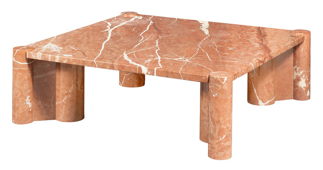 ‘Rojo Alicante Marble Jumbo Low Table’, 1980, Design/Decorative Art, Doyle