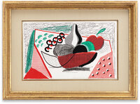 David Hockney - Apples, Pears & Grapes, May 1986 (M.C.A.T. 291)