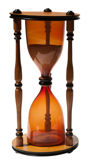 Oversized Wood Hourglass | Artsy