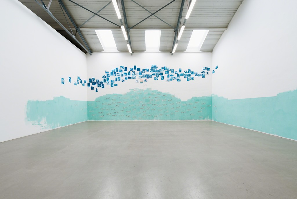 Installation view, 2017, Galerie EIGEN + ART Leipzig, Photo: Uwe Walter, Berlin Installation view, 2017, Galerie EIGEN + ART Leipzig, Photo: Uwe Walter, Berlin