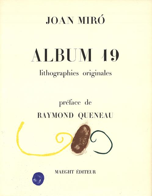 Joan Miró, ‘Album 19’, 1961, ArtWise