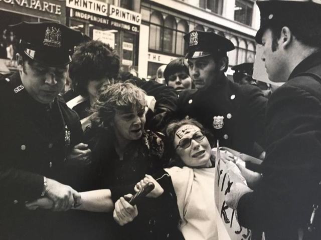 Fred W. McDarrah, ‘Feminist Protesting Vietnam War’, 20th Century, Lions Gallery