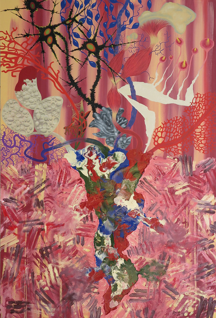 David Royle, ‘Erupture ’, 2017, Painting, Oil on linen, Beardsmore Gallery