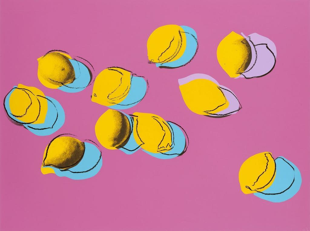 Andy Warhol - Space Fruit: Lemons