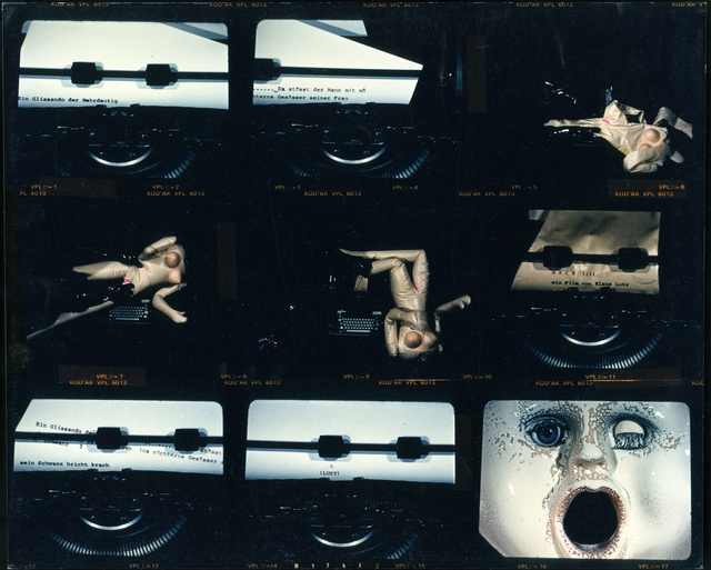 Klaus Lutz, ‘Contact sheet with film stills from "Mach"’, ca. 1989, Rotwand