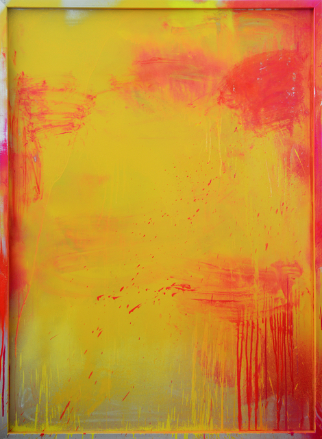 Thierry Furger, ‘BUFFED COLORS NO. 1’, 2014, Painting, Spray paint and acid on alu, KOLLY GALLERY