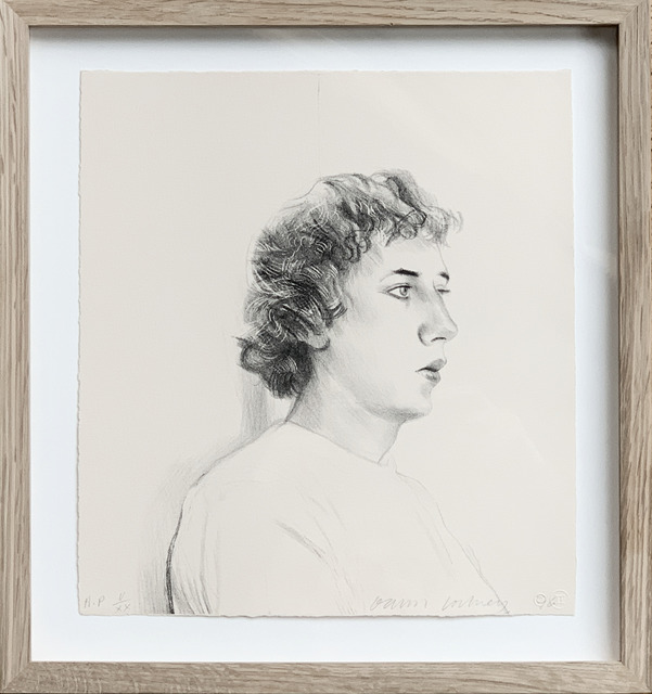 David Hockney, ‘Small head of Gregory’, 1976, Fairhead Fine Art Limited