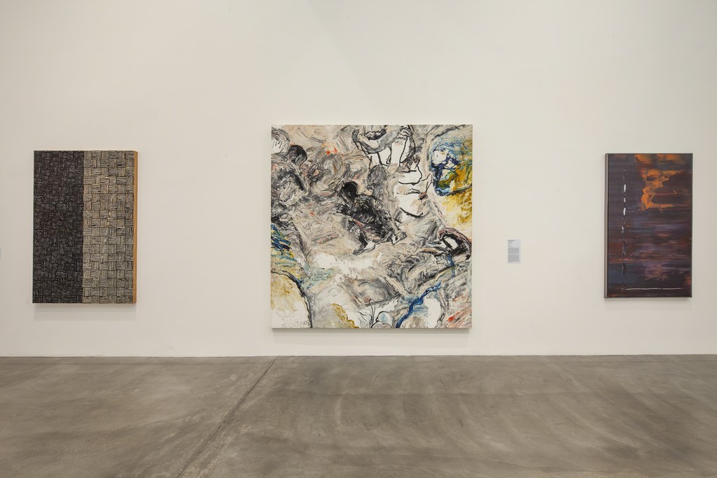 Installation image of Dimensions of Black at the Museum of Contemporary Art San Diego, downtown location, 2016. Photo: Pablo Mason Installation image of Dimensions of Black at the Museum of Contemporary Art San Diego, downtown location, 2016. Photo: Pablo Mason