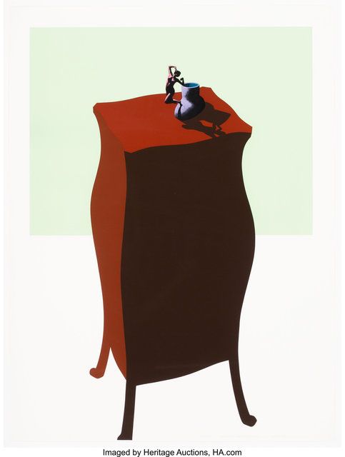 Ken Price, ‘French Figurine Cup, from Interior Series’, 1971, Print, Screenprint in colors on Arjomari paper, Heritage Auctions