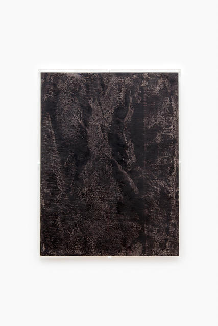 Jean-Baptiste Bernadet, ‘Untitled (Grey Matters LA-AR-02)’, 2015, Painting, Oil on palette paper, Perspex frame, Almine Rech