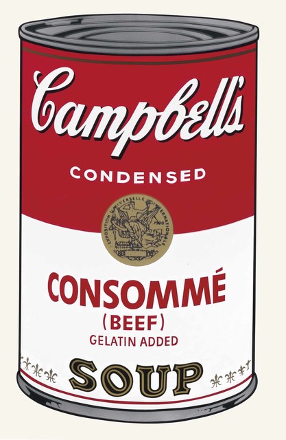 Andy Warhol, ‘Campbell's Soup I: Consomme Beef’, 1968, Print, Screenprint on paper, Coskun Fine Art