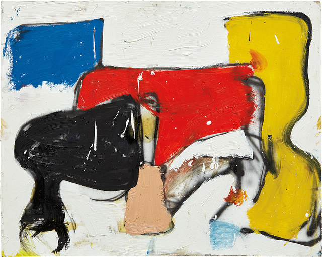 Eddie Martinez, ‘Untitled (Matador Series)’, 2013, Painting, Oil, spray paint and enamel on panel, Phillips