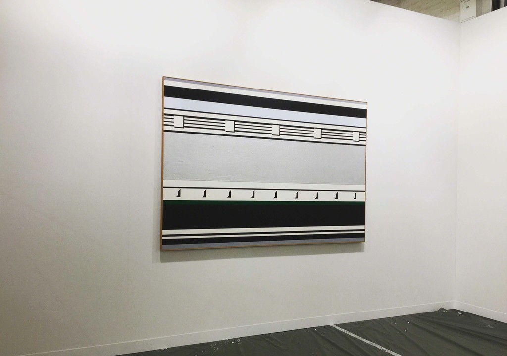 Installation view of Castelli Gallery Art basel 2016 Booth J3 exhibit "Roy Lichtenstein: Entablature Paintings and Drawings, 1974-1976." Installation view of Castelli Gallery Art basel 2016 Booth J3 exhibit "Roy Lichtenstein: Entablature Paintings and Drawings, 1974-1976."