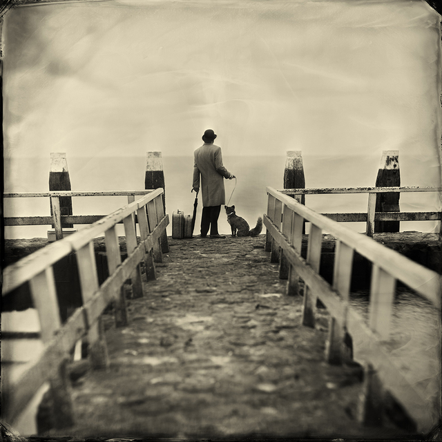Alex Timmermans, ‘Fleeing Brexit’, 2019, Photography, Collodion Wet Plate Print, Gilman Contemporary