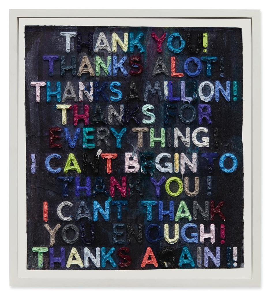 Mel Bochner - THANK YOU!