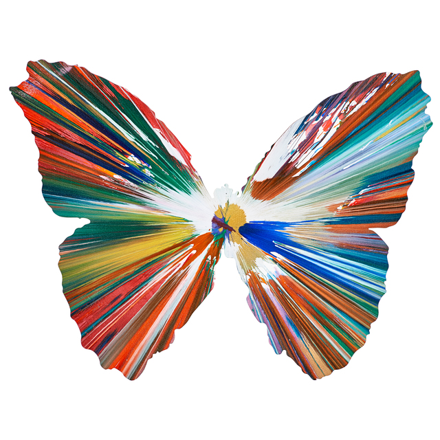 Damien Hirst, ‘Butterfly Spin Painting (Created at Damien Hirst Spin Workshop)’, 2009, Rago/Wright