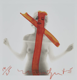 Marilyn Monroe Crucifix (Later Impression)