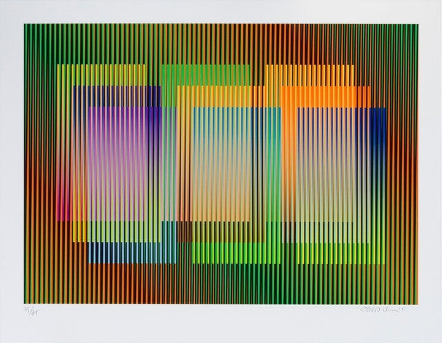 Carlos Cruz-Diez, ‘Serie Cardíaca Rectángulo 3’, 2015, Marion Gallery