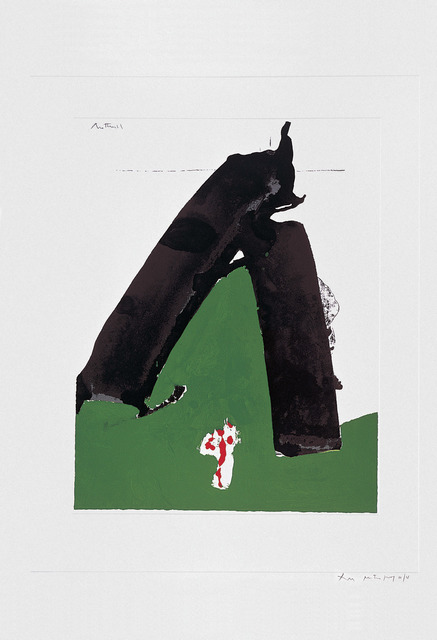 Robert Motherwell, ‘The Basque Suite: Untitled (ref. 88)’, 1971, Marlborough
