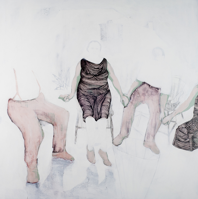 Michael Pittman, ‘Control, 2016’, 2016, Drawing, Collage or other Work on Paper, India ink and graphite on cradled birch panel, Abbozzo Gallery