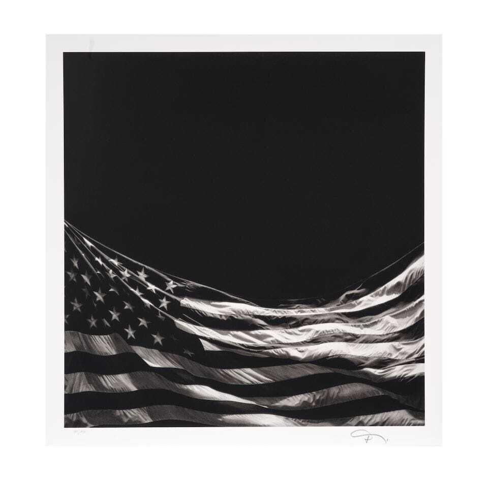 Robert Longo - Untitled (Falling Flag)