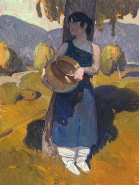 Eric Bowman, ‘A Warm Day’, 2020, Painting, Oil, Maxwell Alexander Gallery