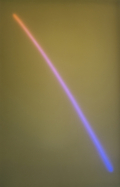 Peter Gronquist, ‘Distortion’, 2019, Painting, Acrylic, enamel and custom programmed LEDs, Winston Wächter Fine Art